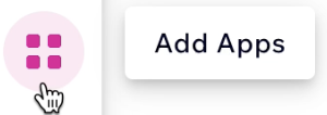 Wix add apps button